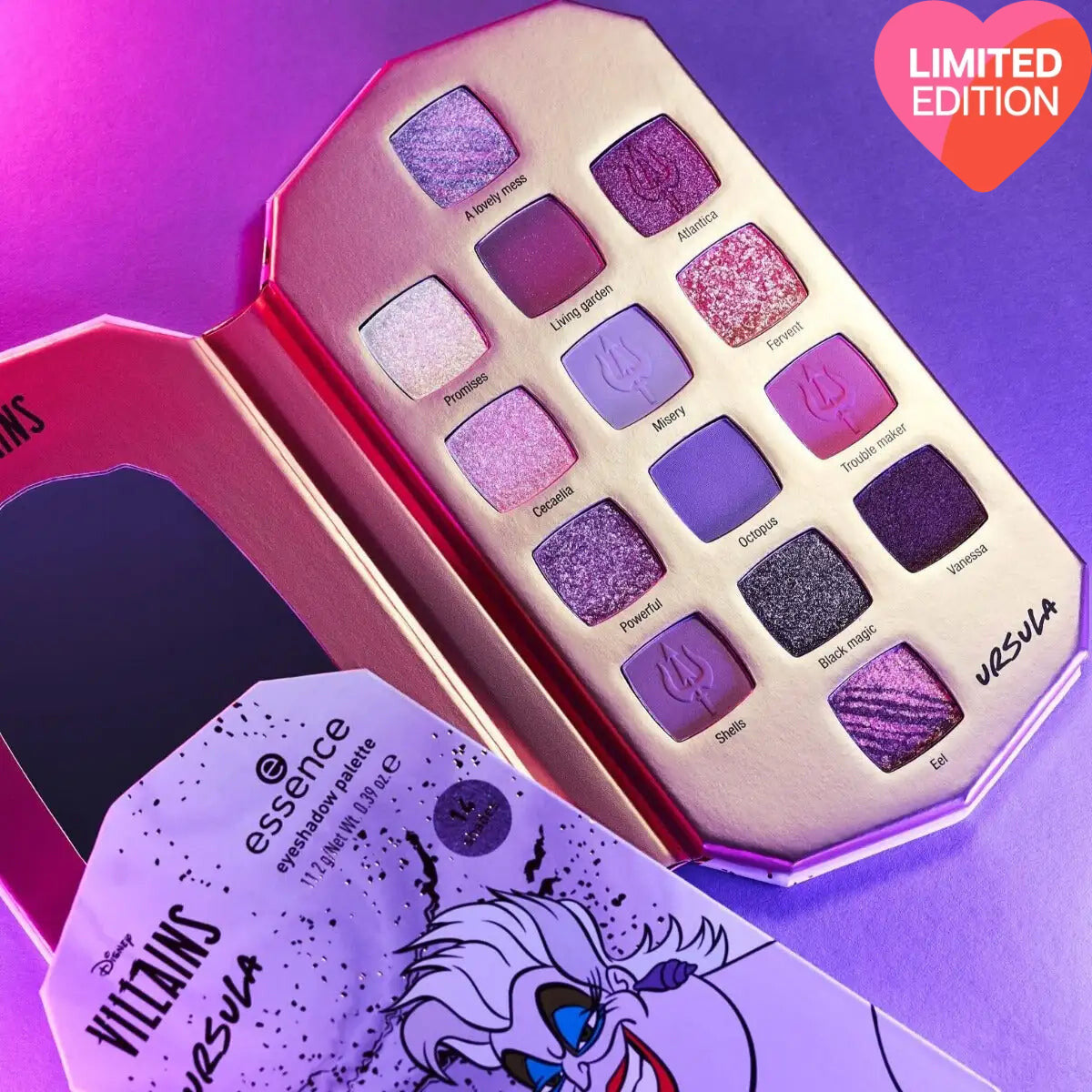 Essence Disney Villains Ursula Eyeshadow Palette