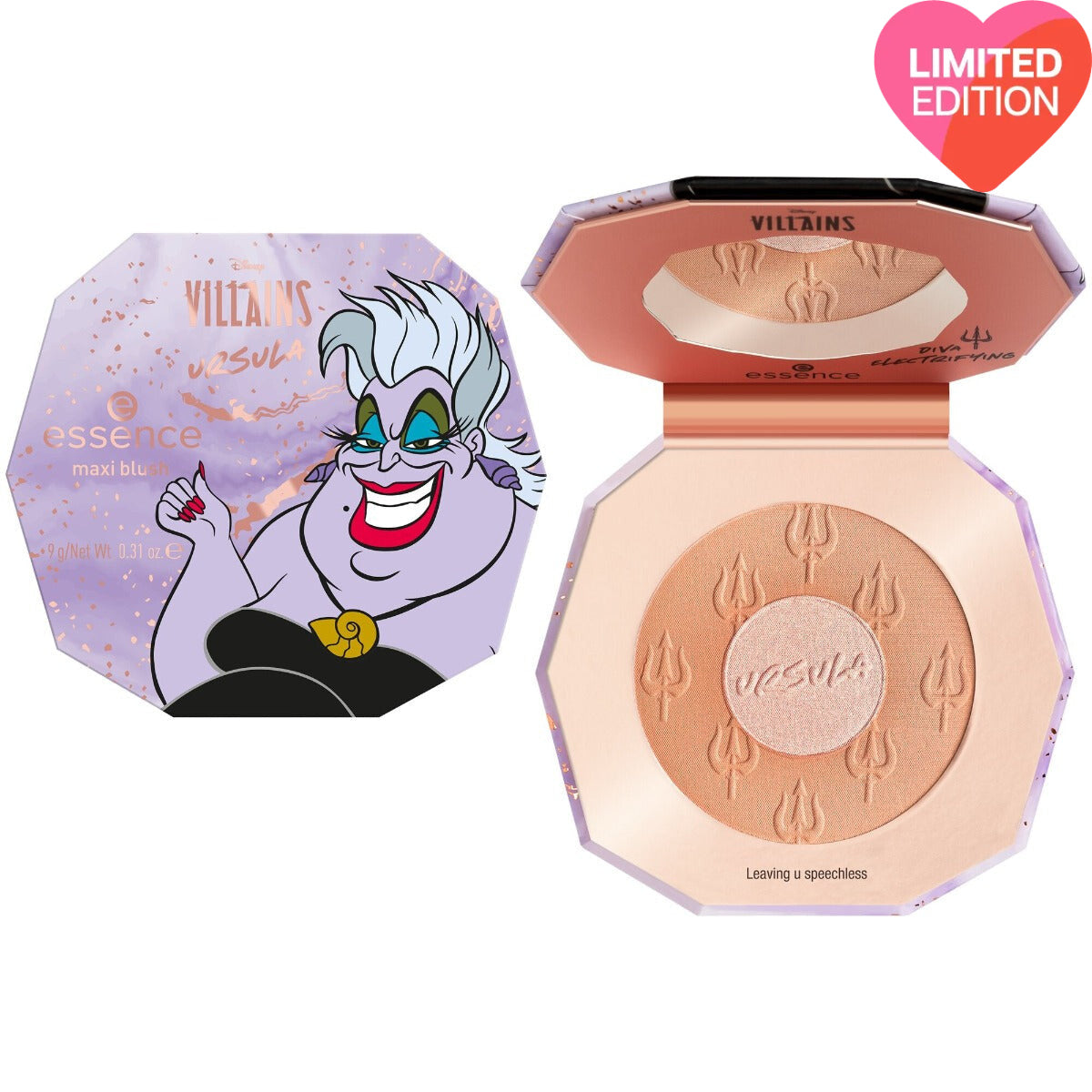 Essence Disney Villains Ursula Maxi Blush