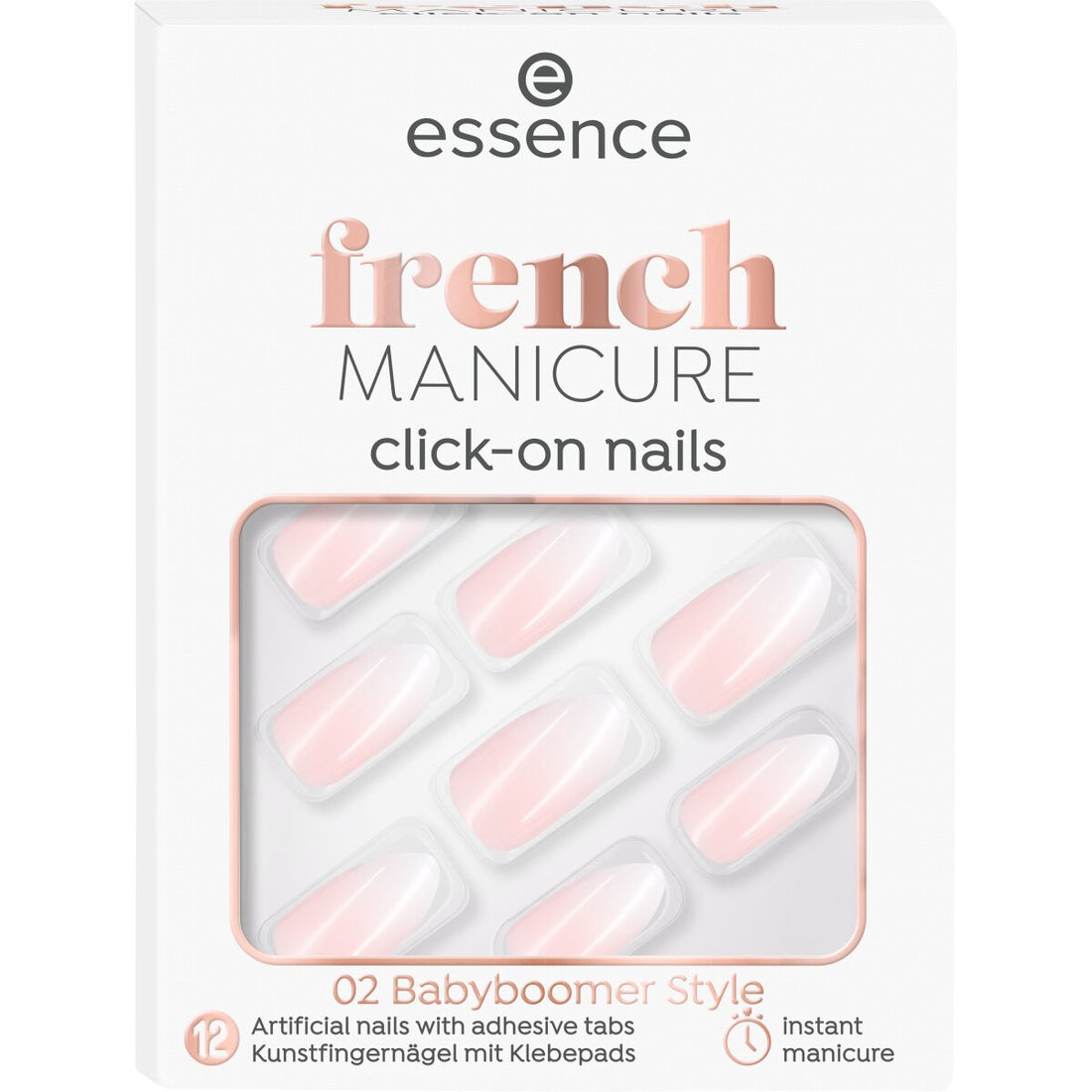 Essence French Manicure Click-on Nails 02