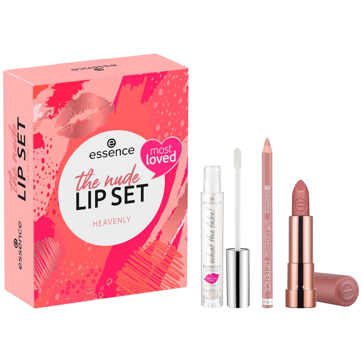 Essence The Nude Lip Set Heavenly