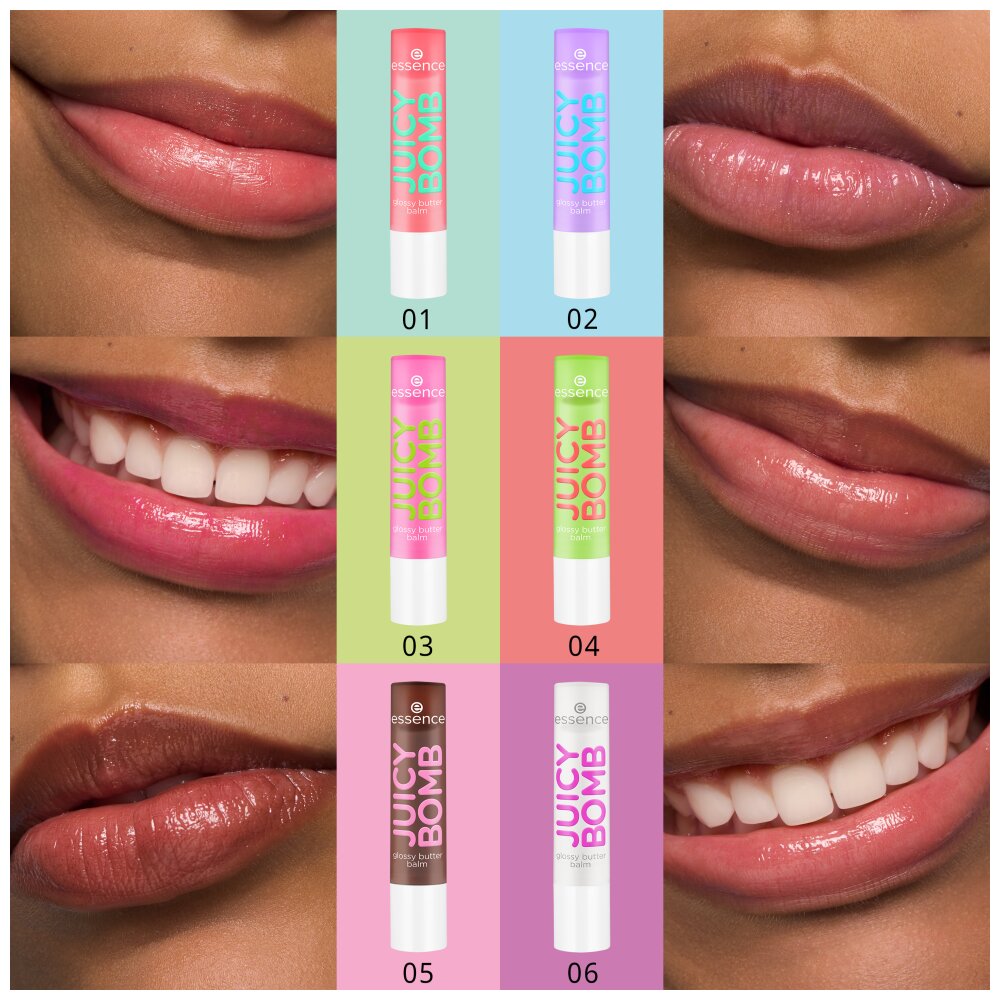 essence Juicy Bomb Glossy Butter Balm