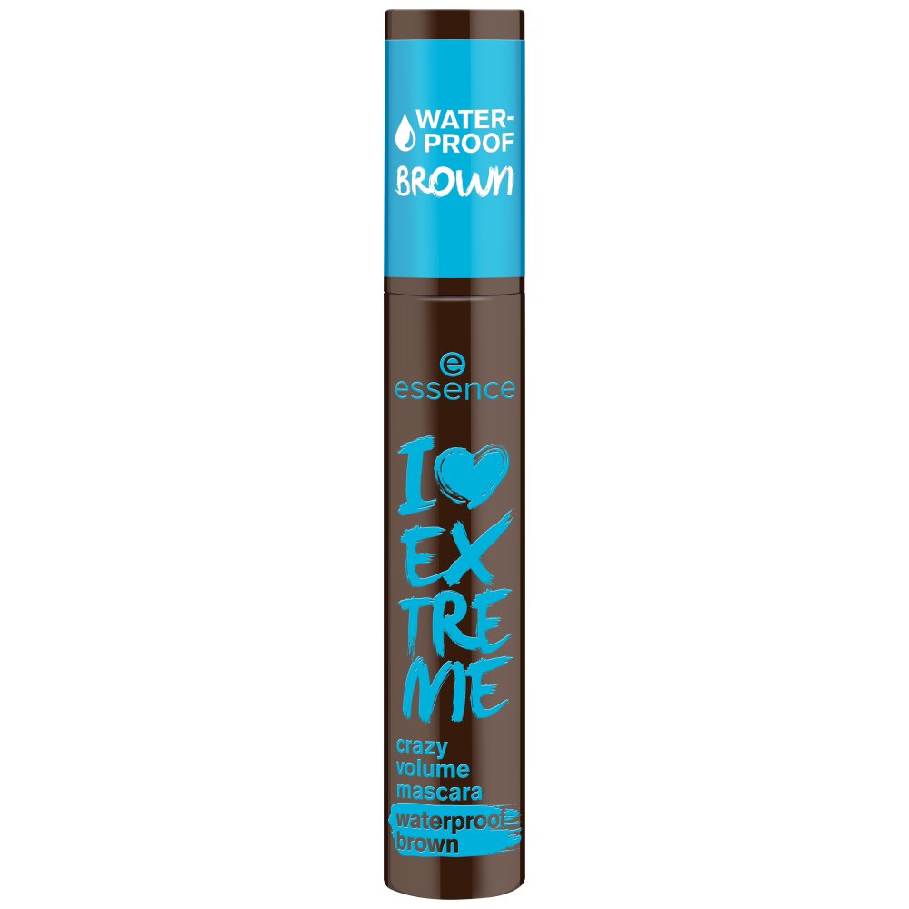 essence I Love Extreme Crazy Volume Mascara | Waterproof Brown