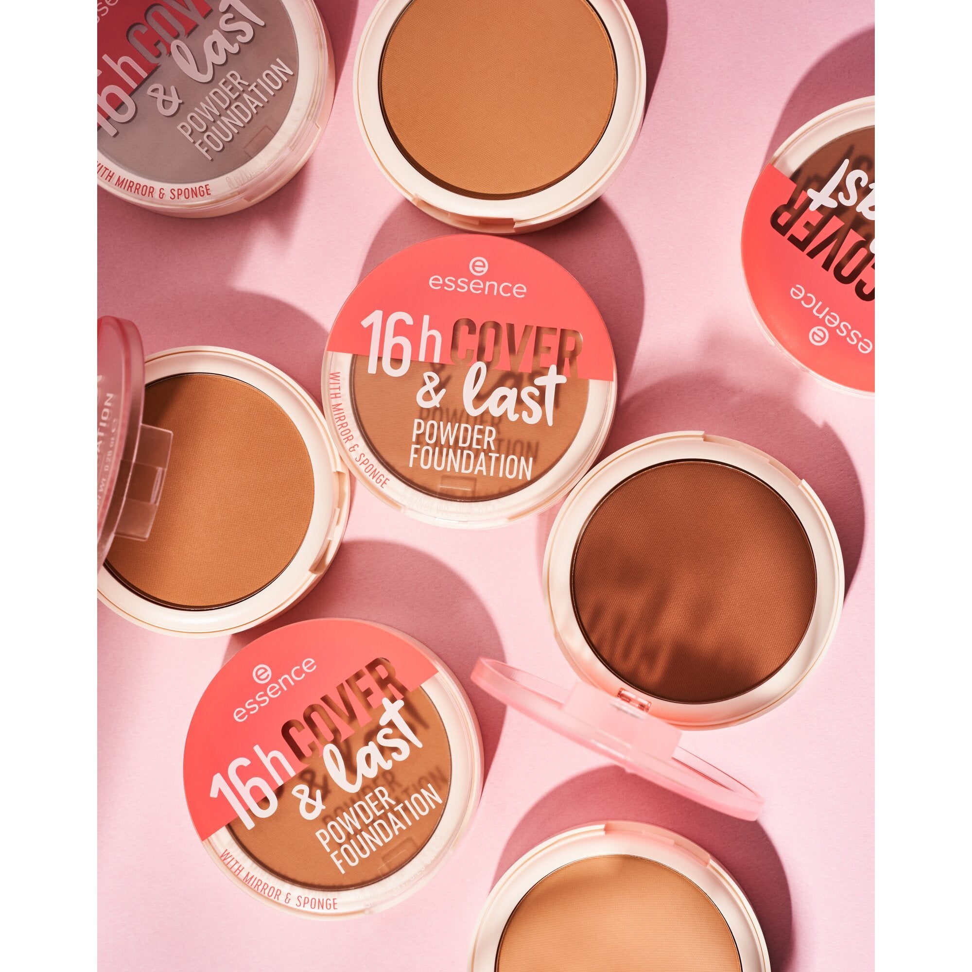 Essence 16H Cover & Last Powder Foundation 14 Espresso