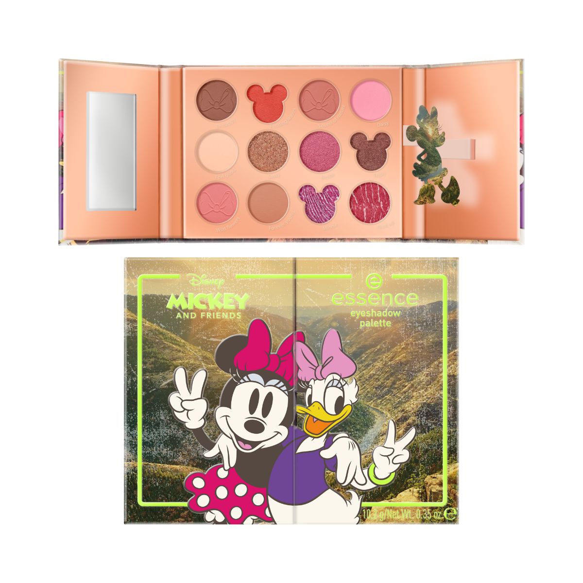 Essence Mickey & Friends Eyeshadow Palette 02