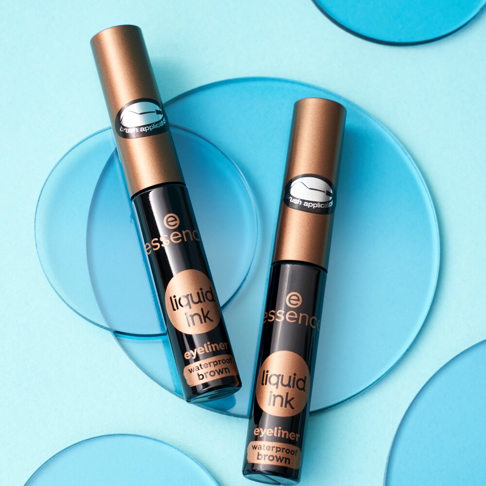 Essence Liquid Ink Eyeliner Waterproof Brown 02