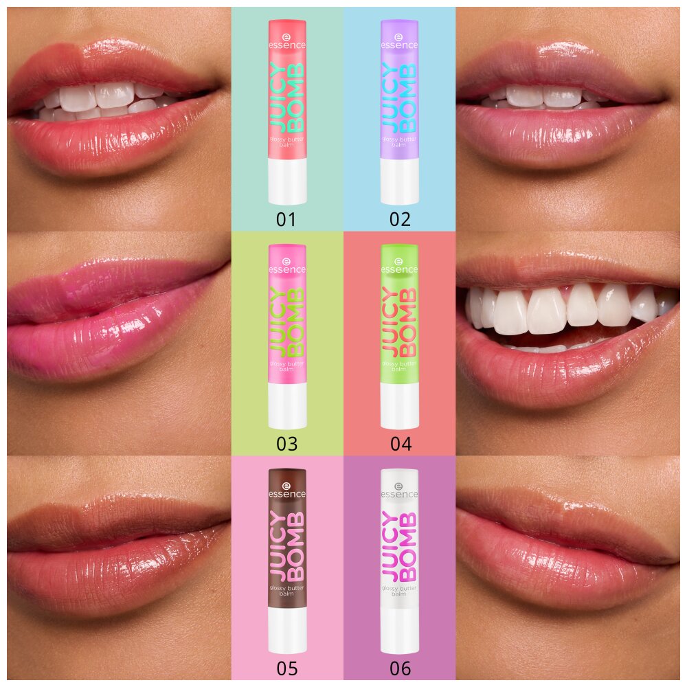 essence Juicy Bomb Glossy Butter Balm