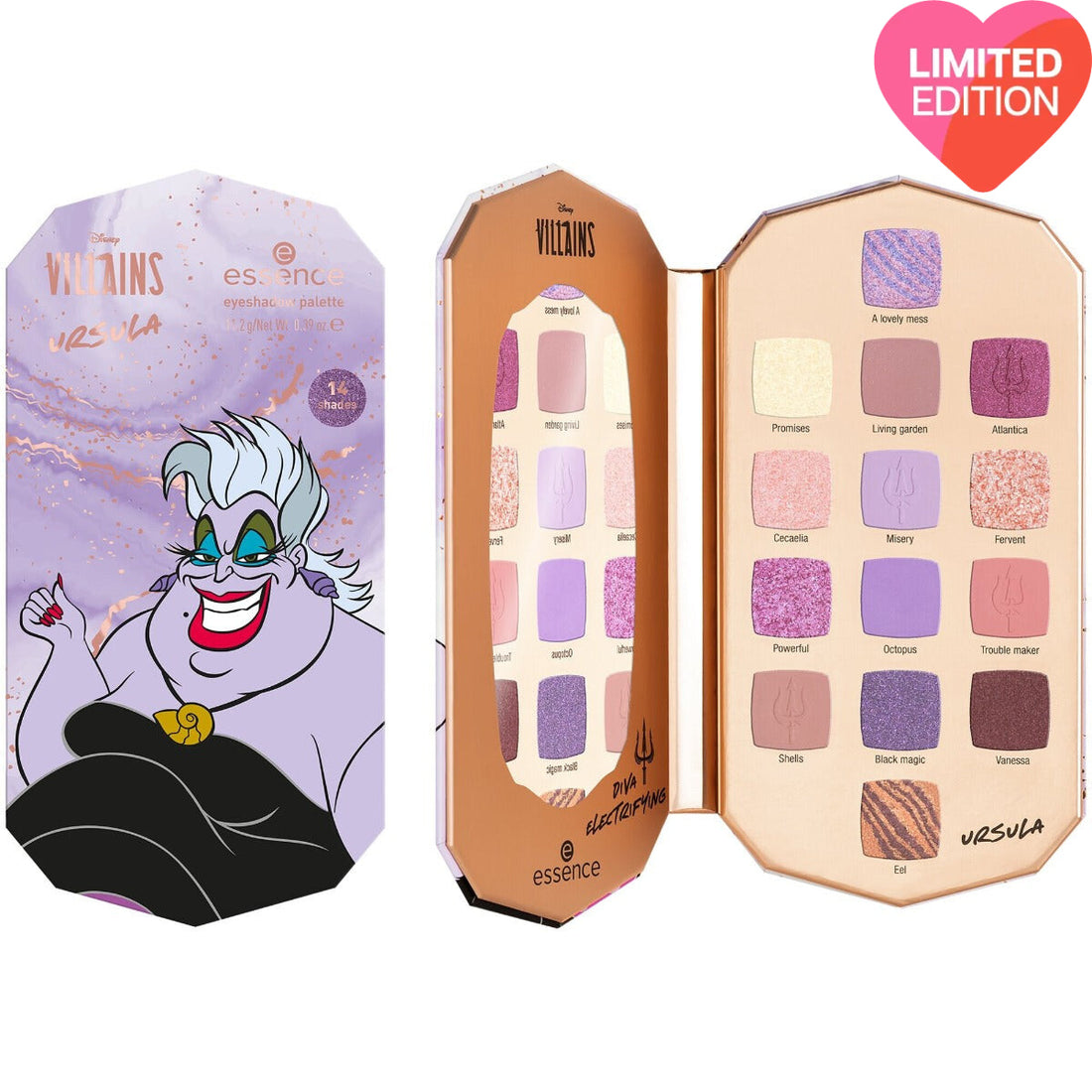 Essence Disney Villains Ursula Eyeshadow Palette