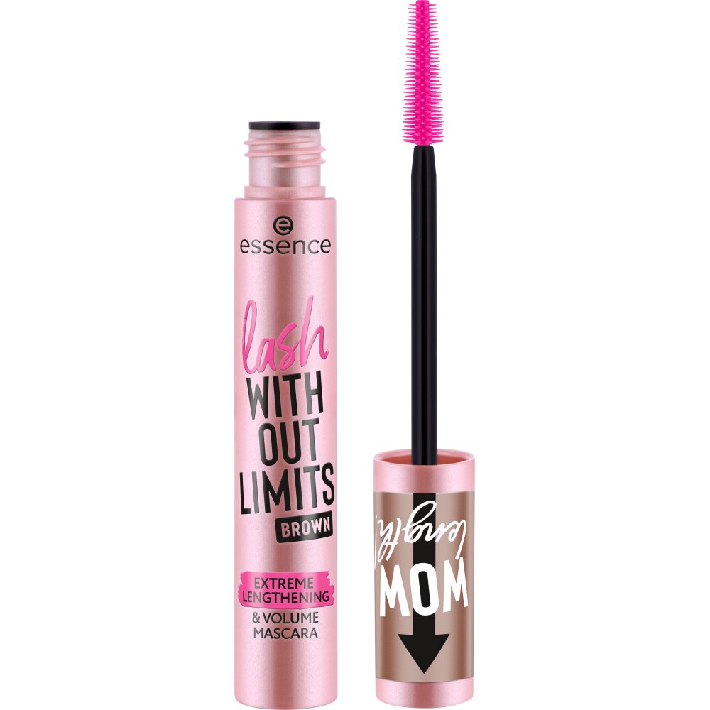 Essence Lash Without Limits Brown Extreme Lengthening &amp; Volume Mascara 02
