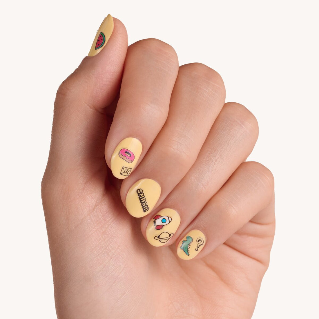 Essence Happiness Looks Good On You Nail Sticker