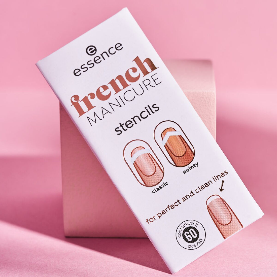 Essence French Manicure Stencils 01