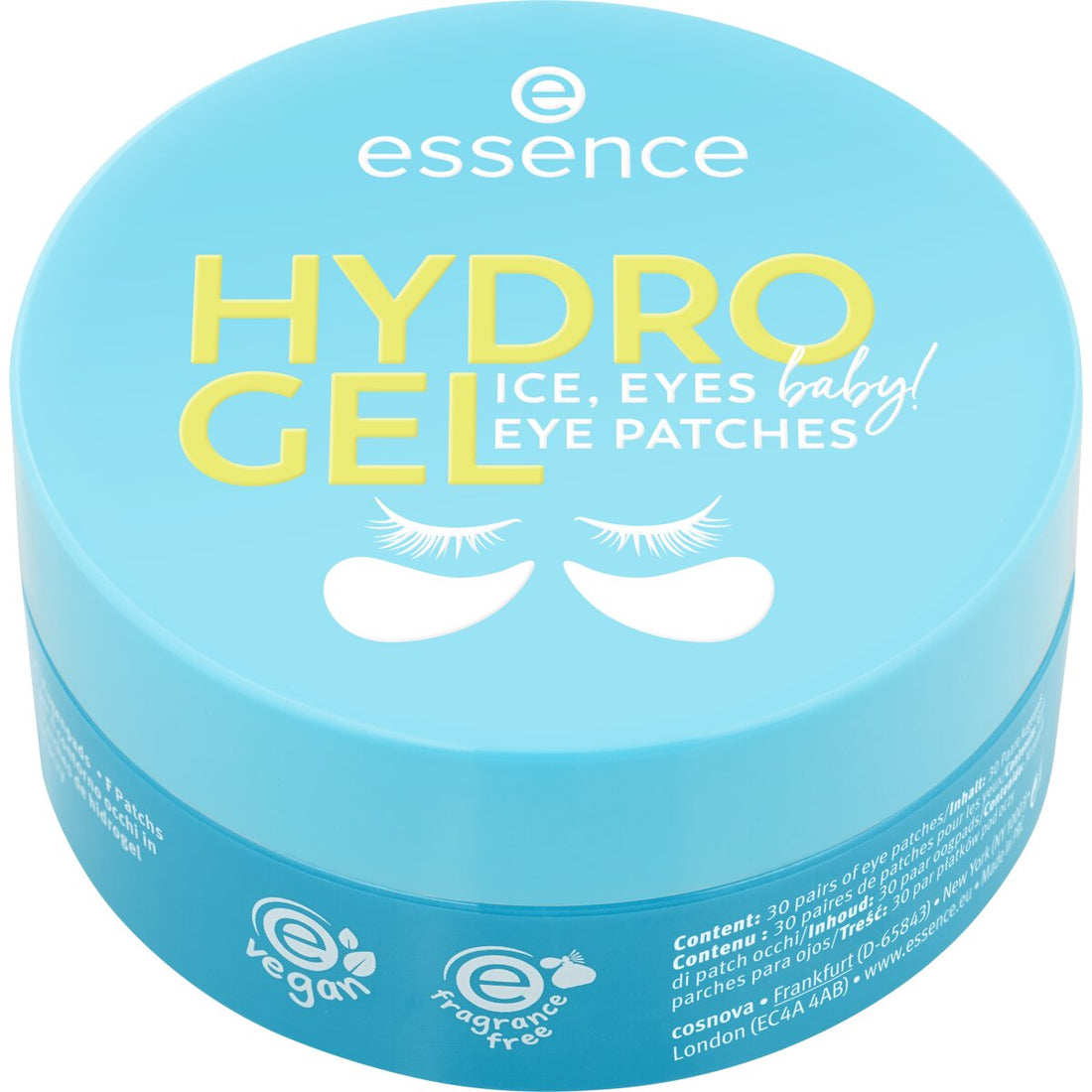 Essence Hydro Gel Eye Patches Ice, Eyes, Baby! 30 Pairs