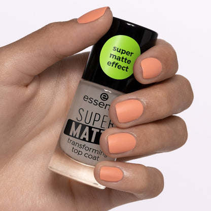 Essence Super Matte Transforming Top Coat
