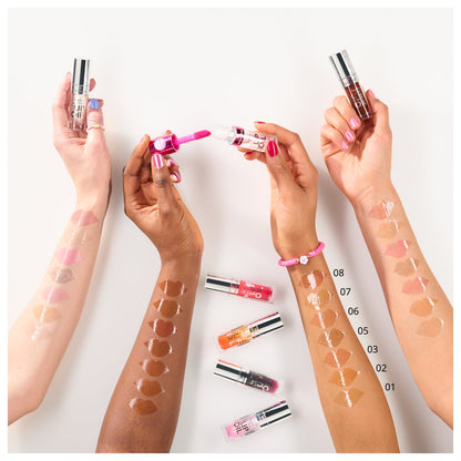 Essence Hydra Kiss Lip Oil Full Tray 15 Lip glosses |  15% off!