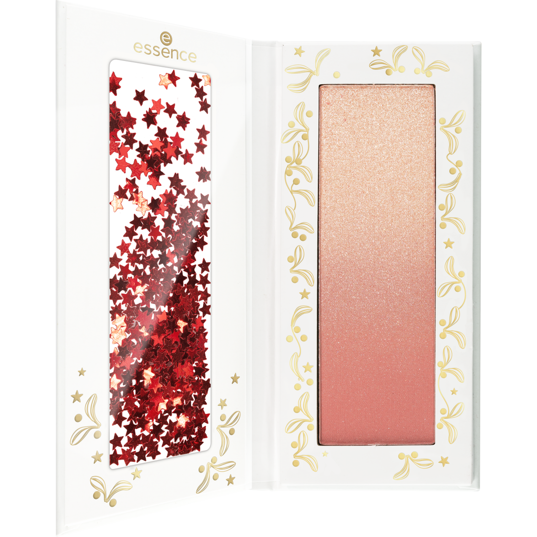 Essence Xmas KiSSES Blush &amp; Highlighter Duo 01 Under The Mistleglow!