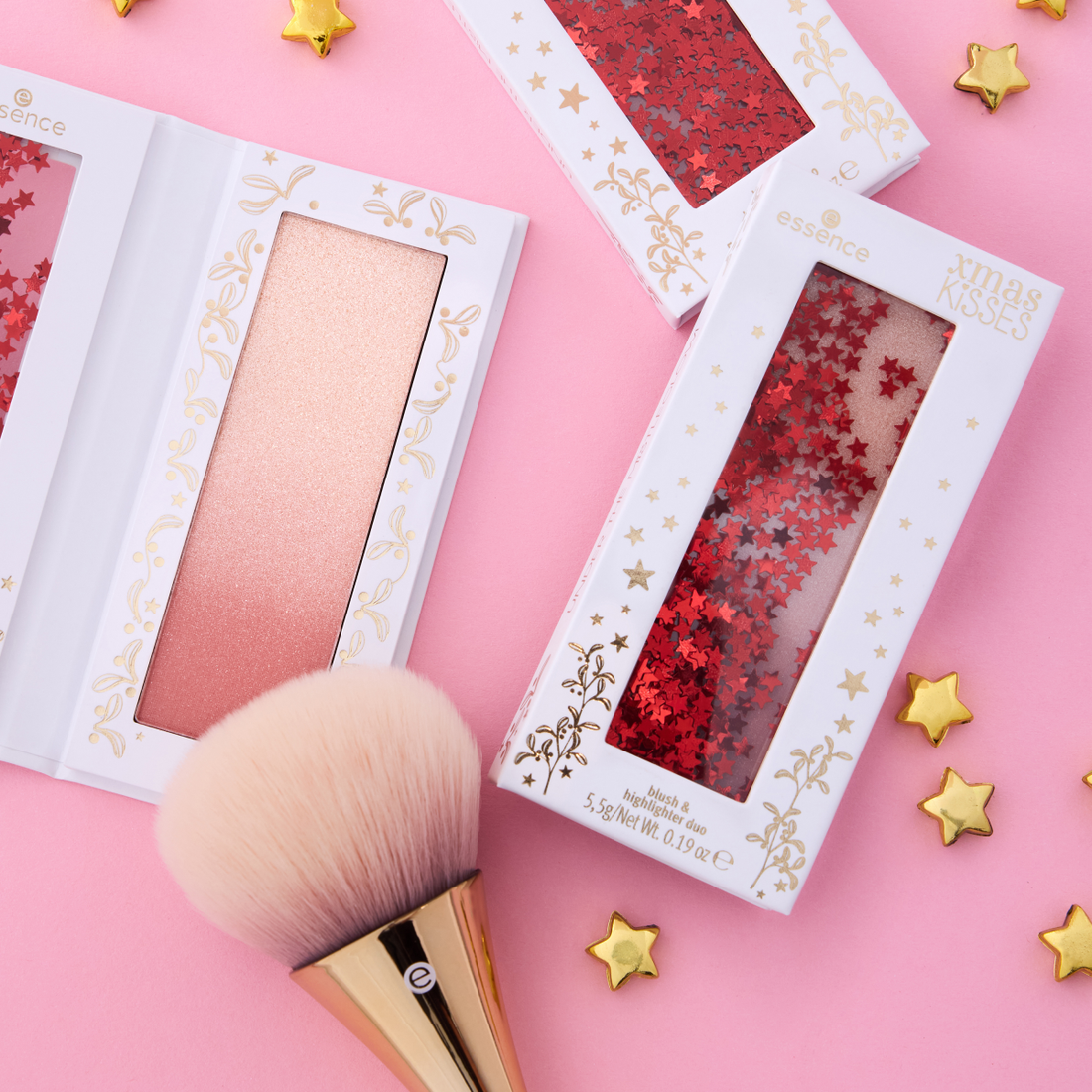 Essence xmas KiSSES Face Brush 01 Meet Me Under The Mistletoe…