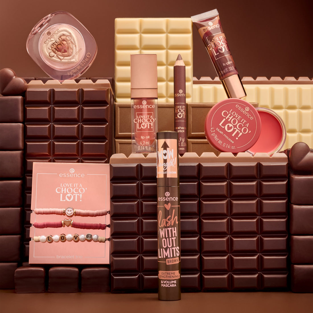 essence I Love it a Choco Lot Bundle FREE Bracelet!