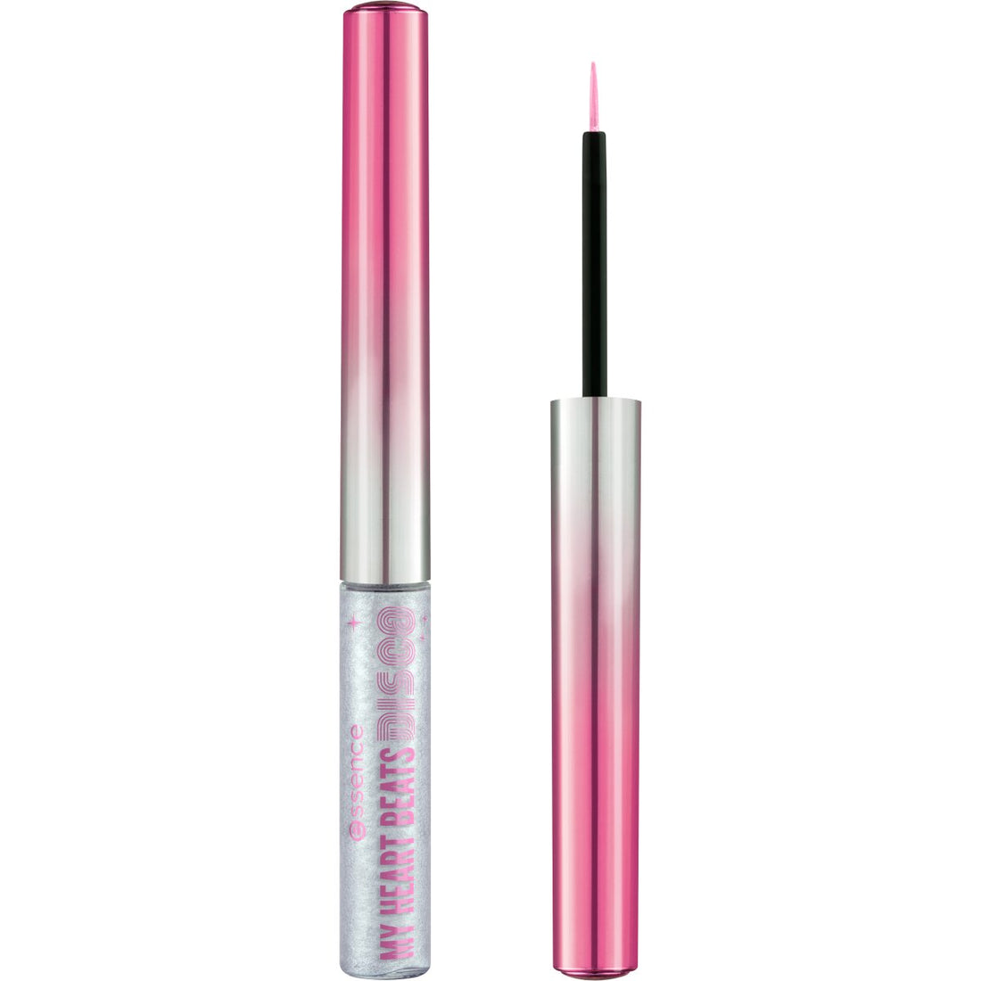 Essence My Heart Beats Disco Dip Eyeliner 01 Silver Lights, Disco Nights!