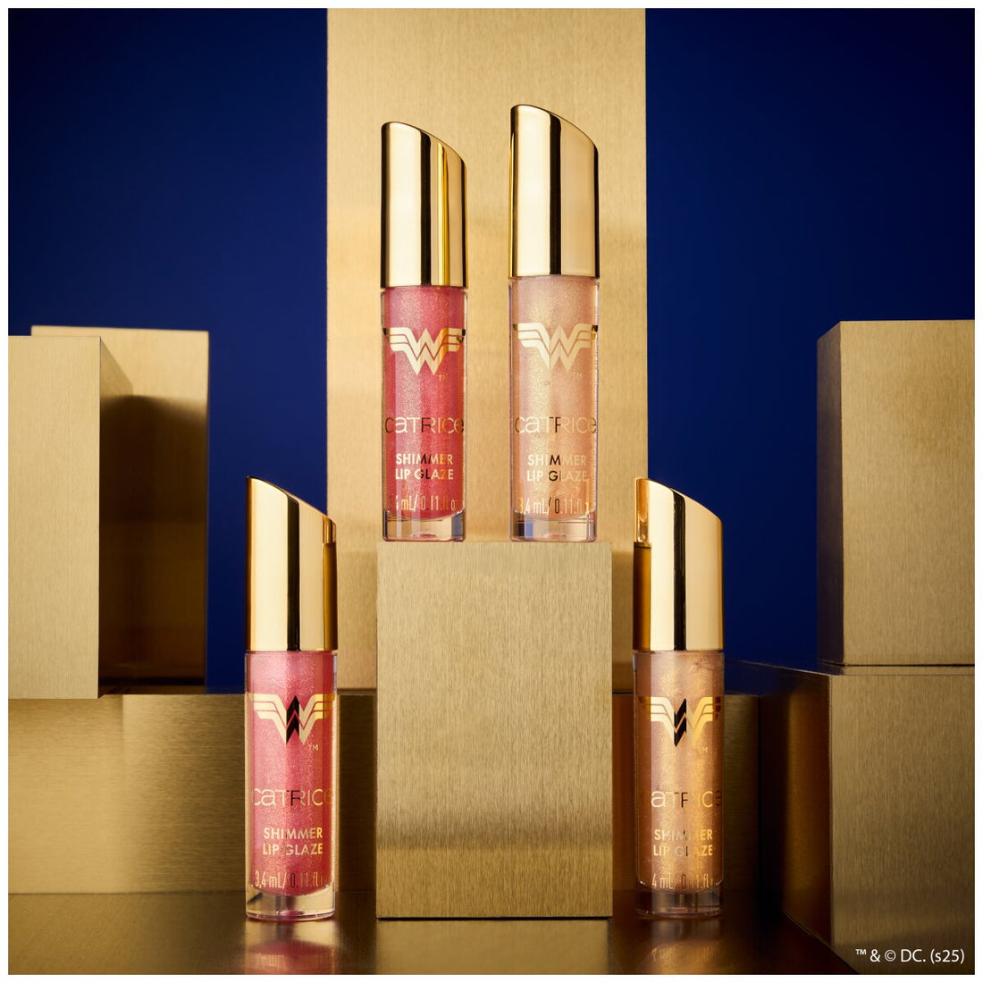 Catrice Wonder Woman Shimmer Lip Glaze 010