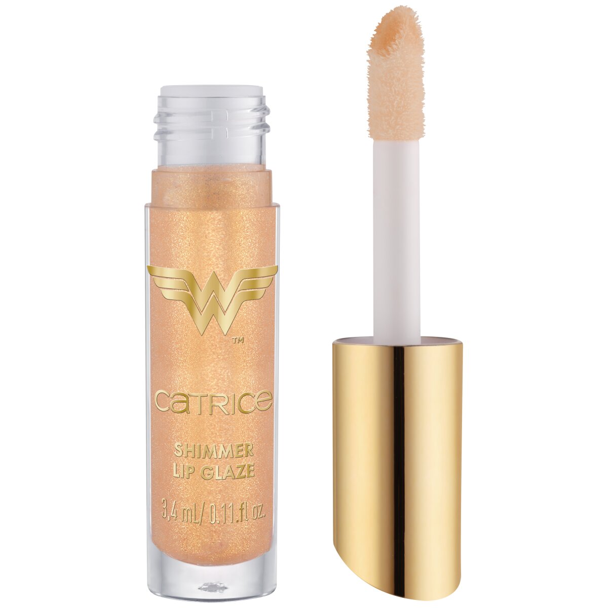 Catrice Wonder Woman Shimmer Lip Glaze 010
