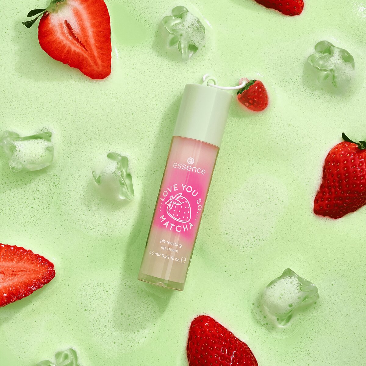 Essence LOVE YOU SO MATCHA ph-reacting lip cream 01