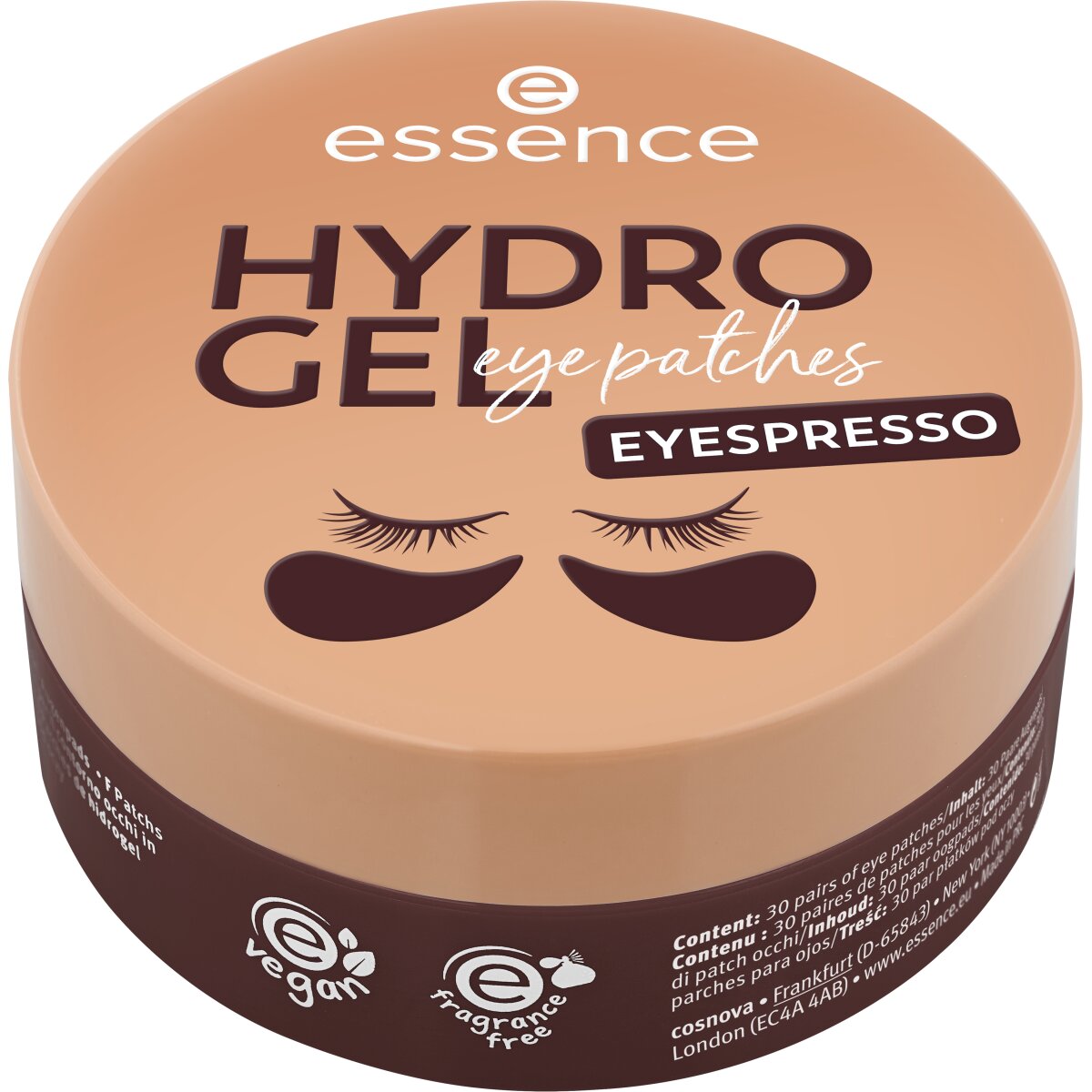 Essence Hydro Gel Eye Patches Eyespresso 30 Pairs