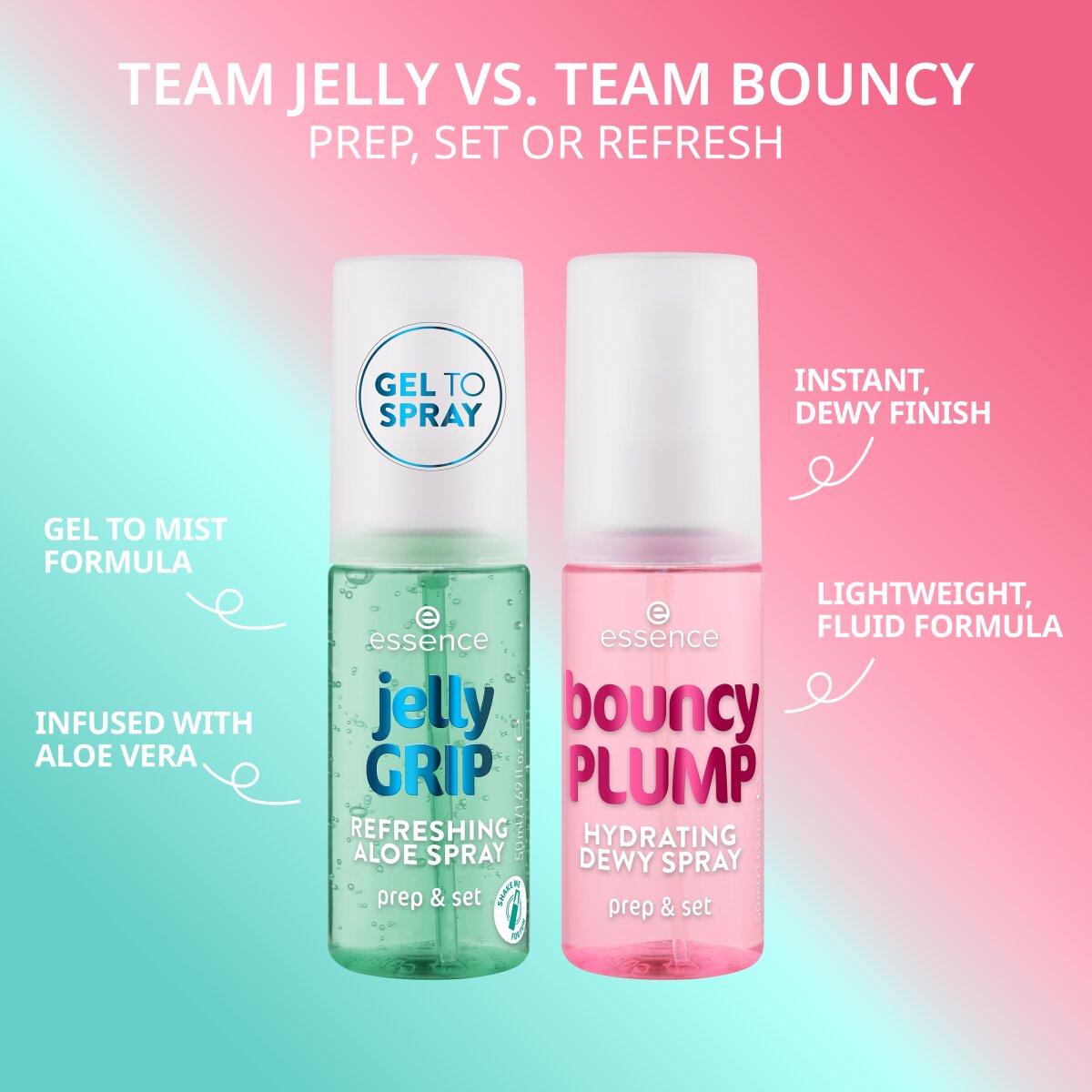 essence Bouncy Plump Hydrating Dewy Spray