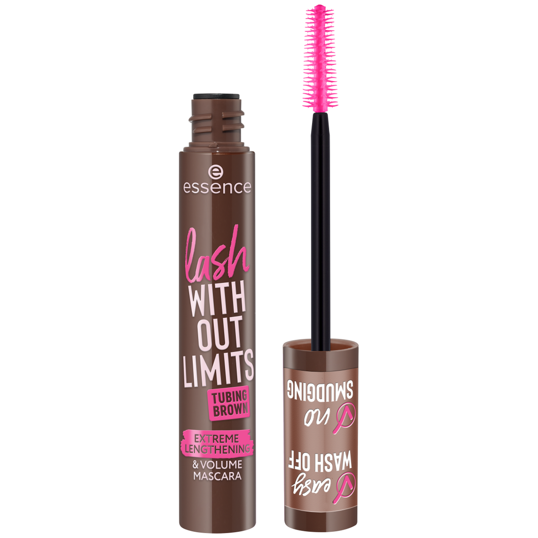 essence Lash Without Limits Tubing Brown Extreme Lengthening &amp; Volume Mascara