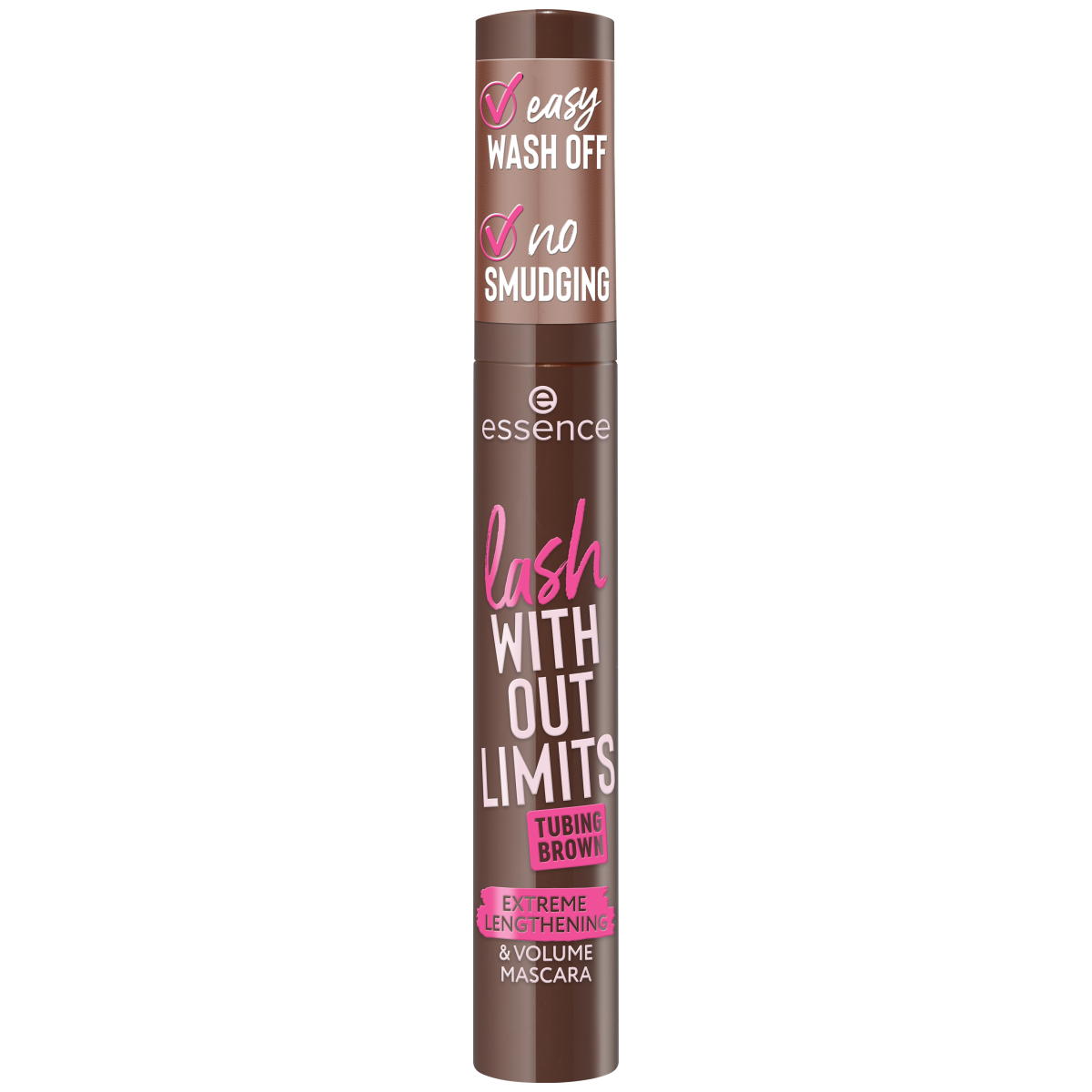 essence Lash Without Limits Tubing Brown Extreme Lengthening &amp; Volume Mascara