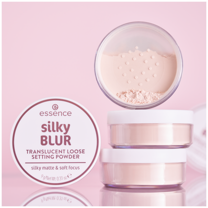 essence Silky Blur Translucent Loose Setting Powder 10
