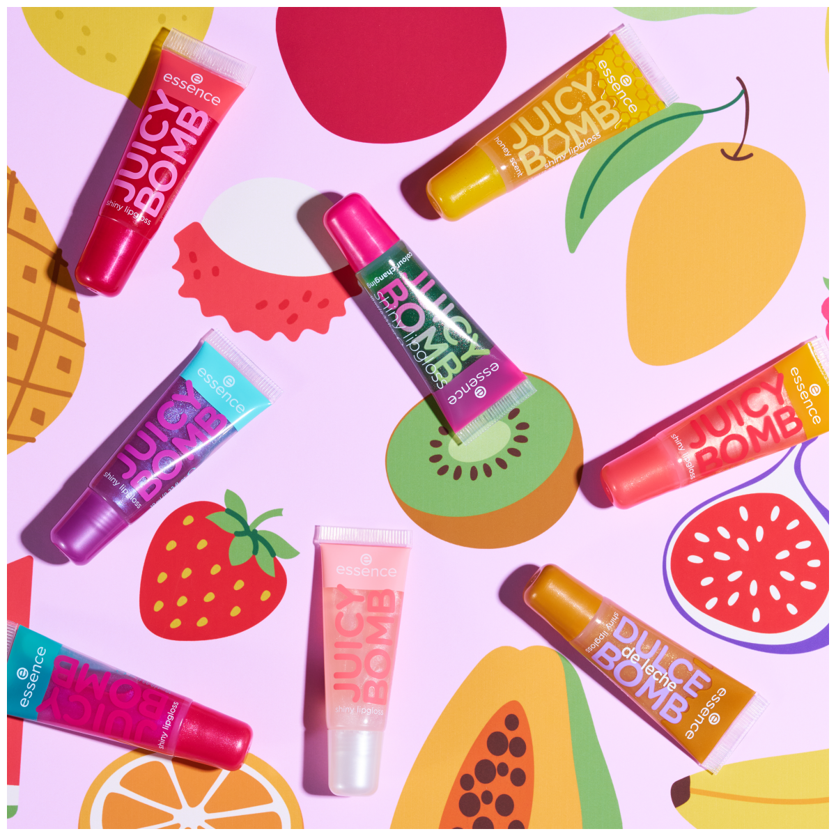 essence Dulce De Leche Bomb Shiny Lipgloss 01