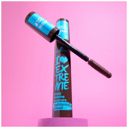 essence I Love Extreme Crazy Volume Mascara | Waterproof Brown