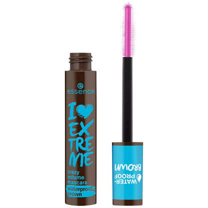essence I Love Extreme Crazy Volume Mascara | Waterproof Brown