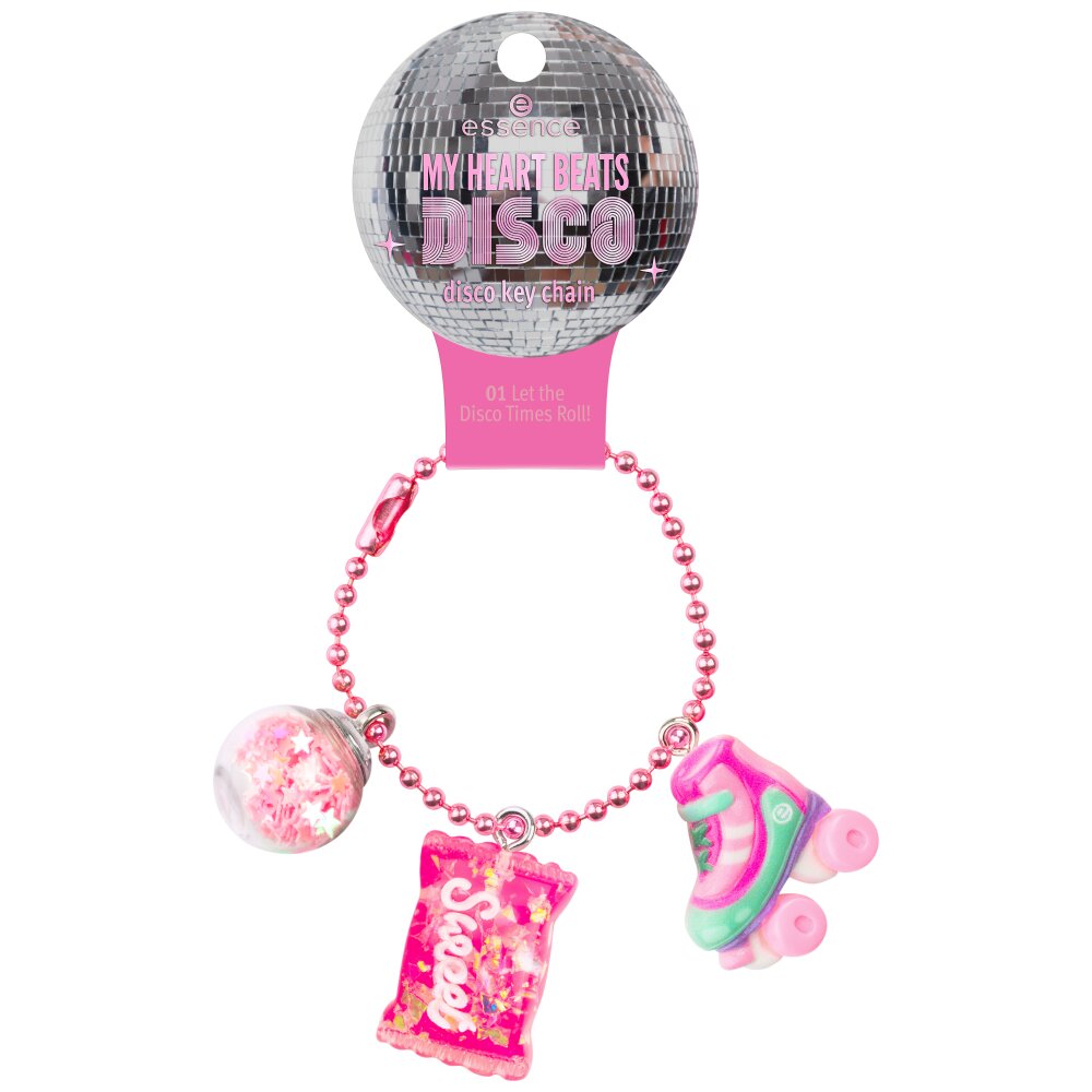 Essency My Heart Beats Disco Key Chain 01