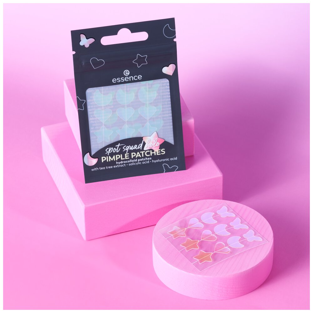 essence Spot Squad Holo Pimple Patches 10