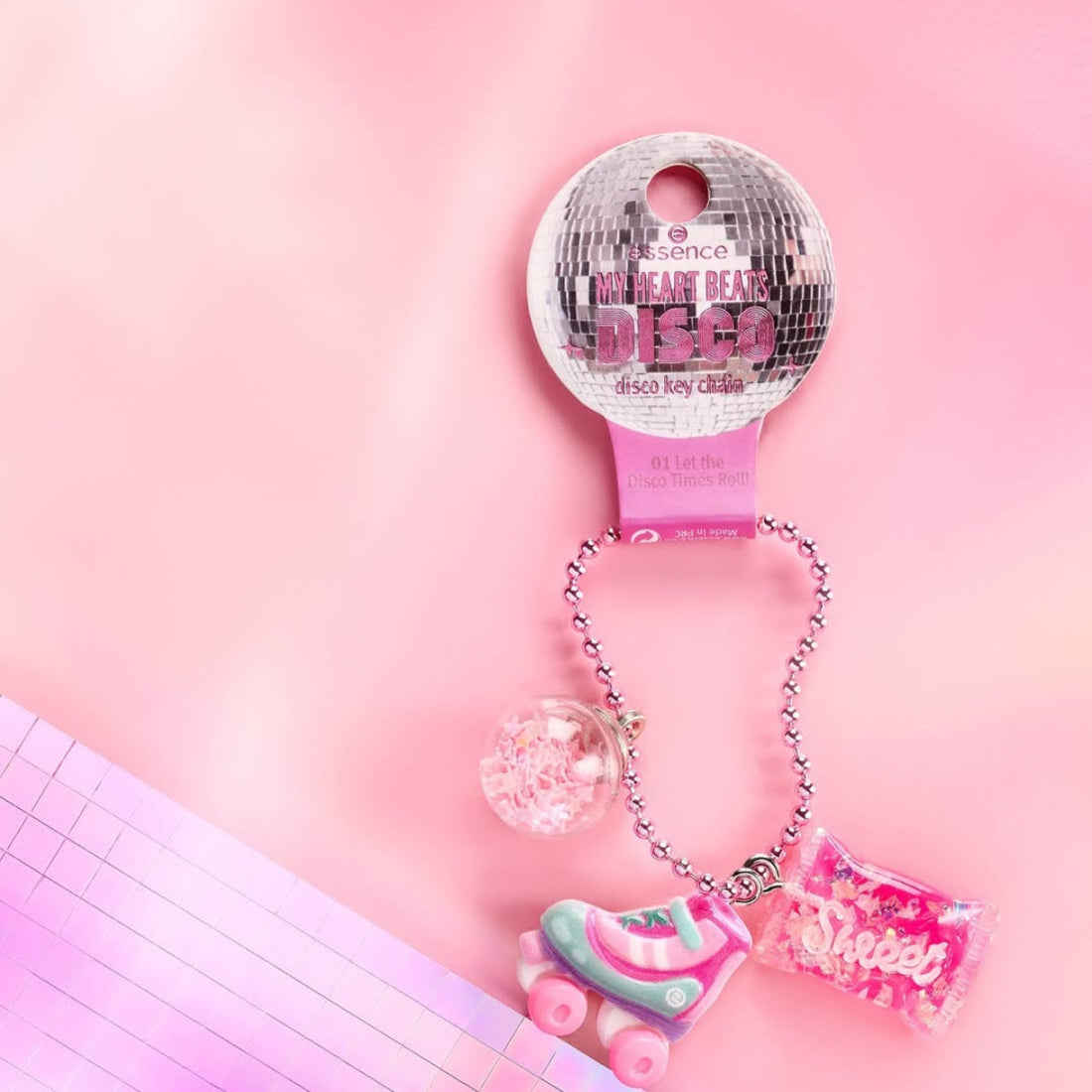 Essency My Heart Beats Disco Key Chain 01
