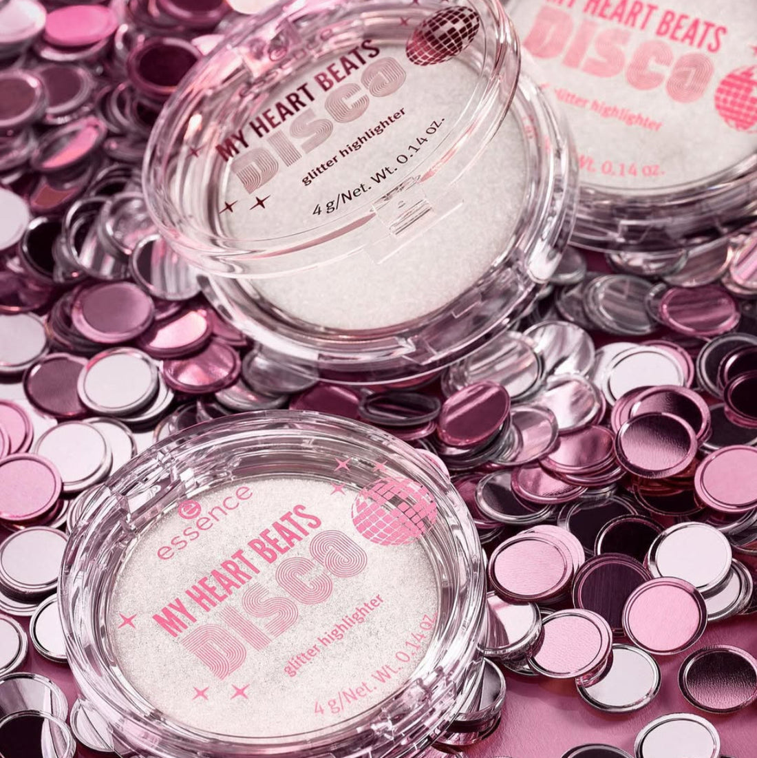 Essence My Heart Beats Disco Glitter Highlighter 01 It&